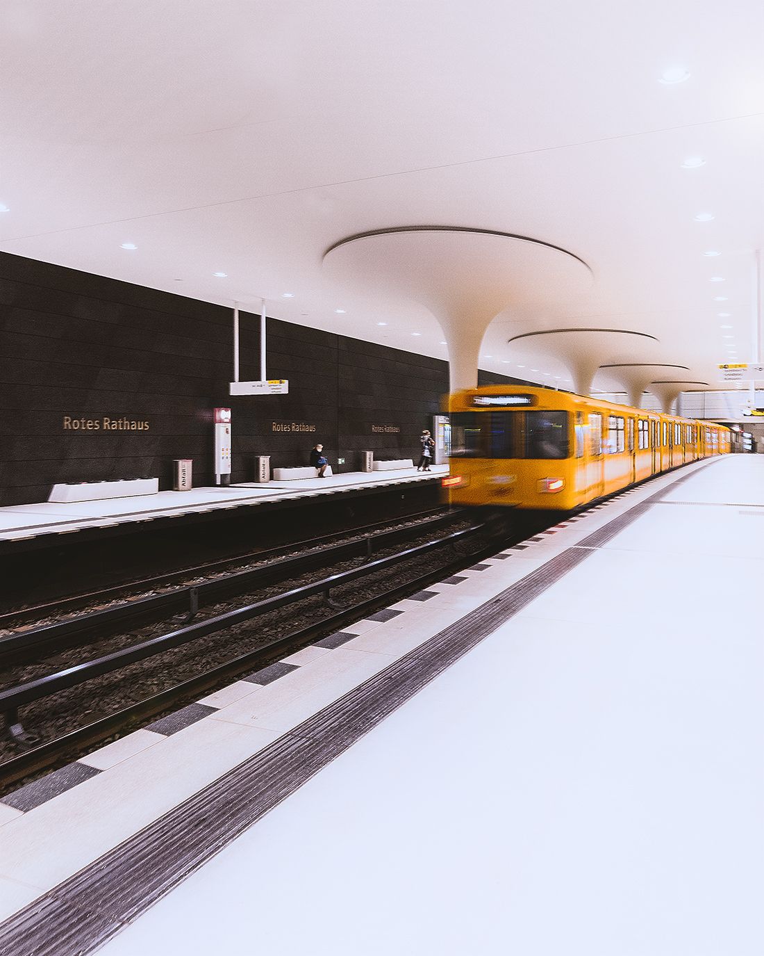 Rotes Rathaus Underground Berlin, Germany