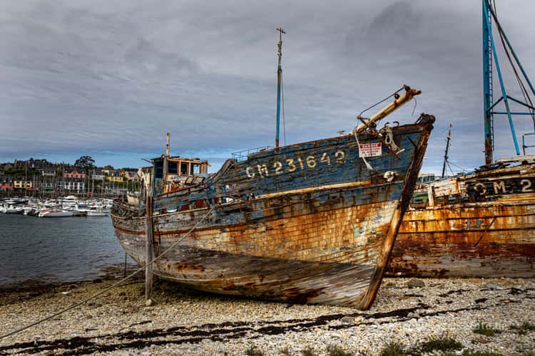 Rusty ships