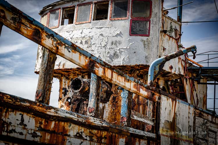 Rusty ships