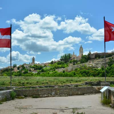 Segovia from Mirador de la Veracruz, Spain