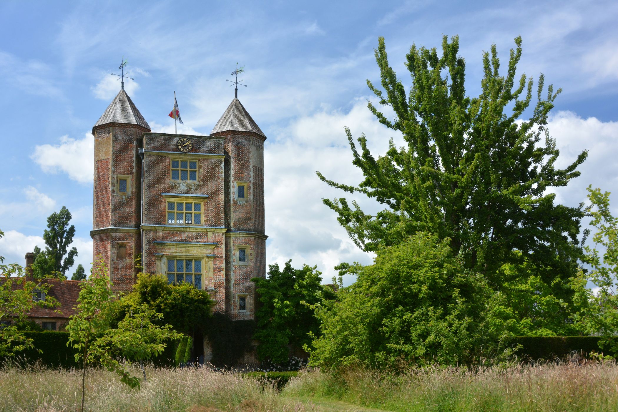 Sissinghurst Castle Back view, United Kingdom