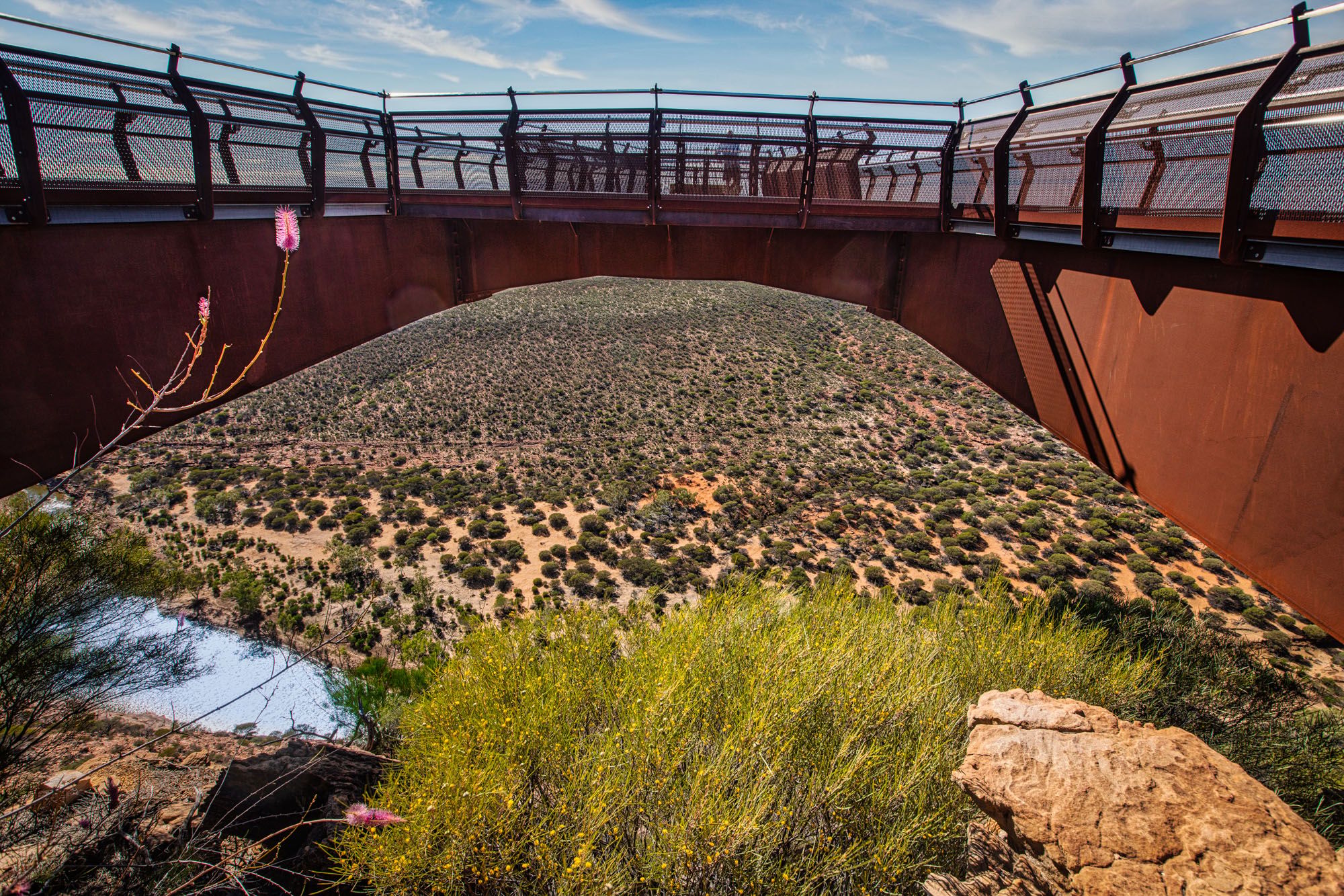Skywalk walkway Kalbarri, Western Australia, Australia