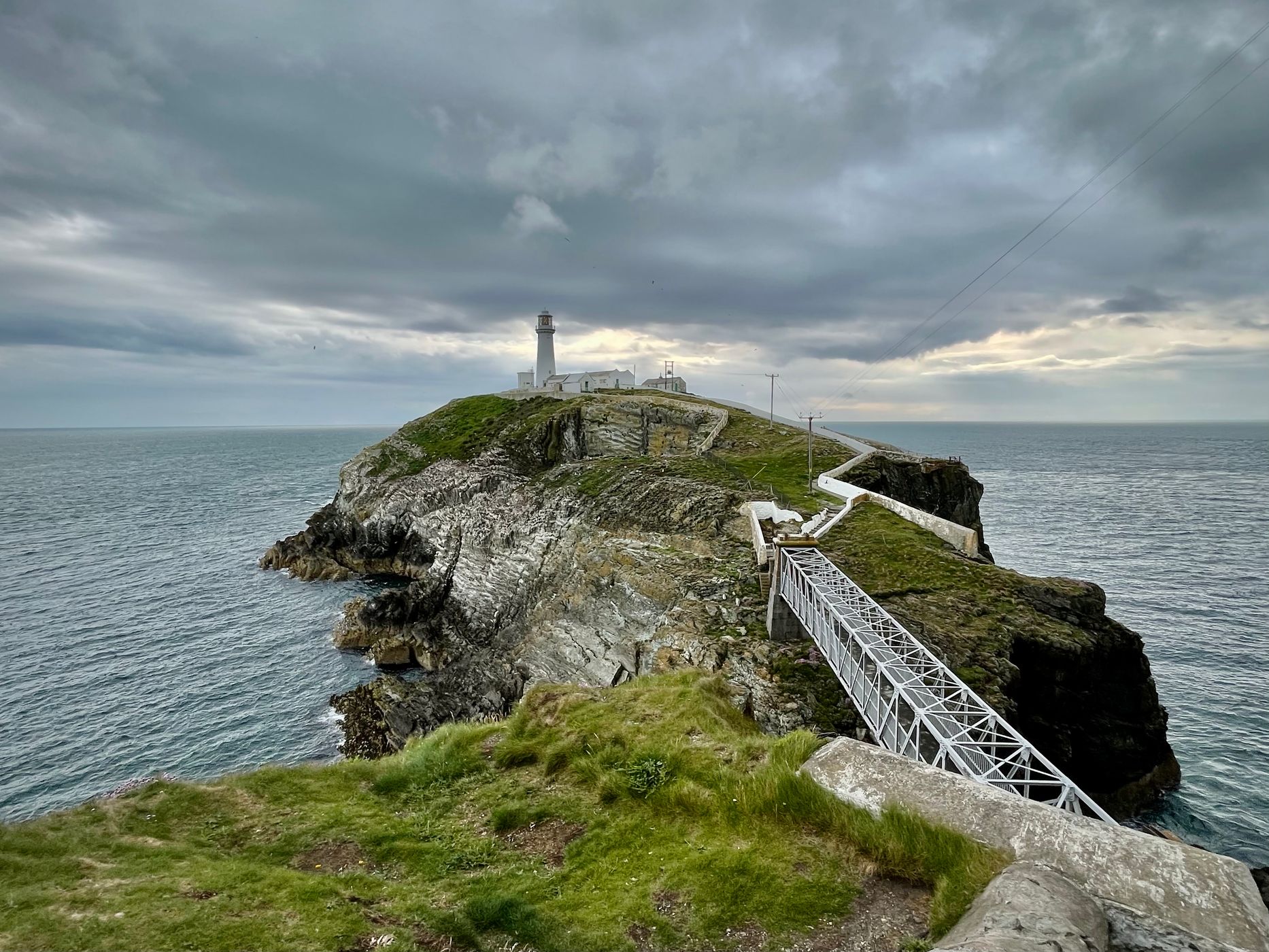 South Stack Lighthouse, Holyhead, Wales, United Kingdom