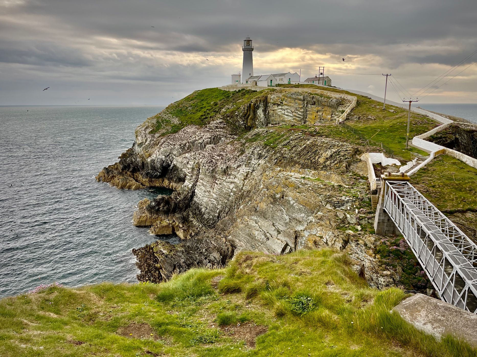 South Stack Lighthouse, Holyhead, Wales, United Kingdom