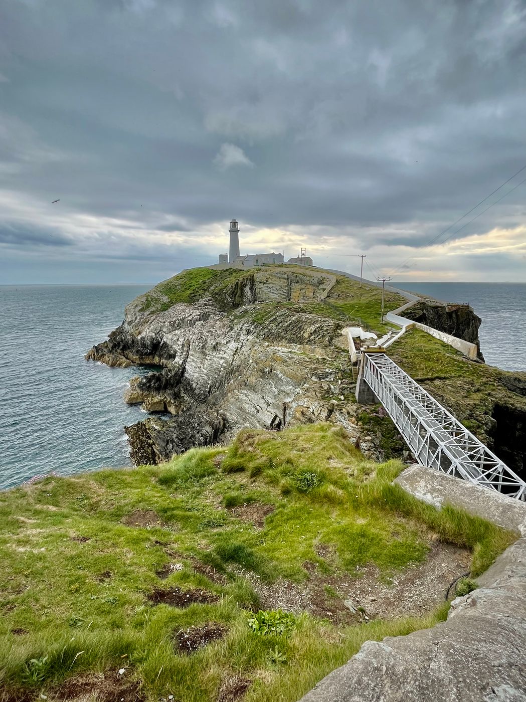 South Stack Lighthouse, Holyhead, Wales, United Kingdom