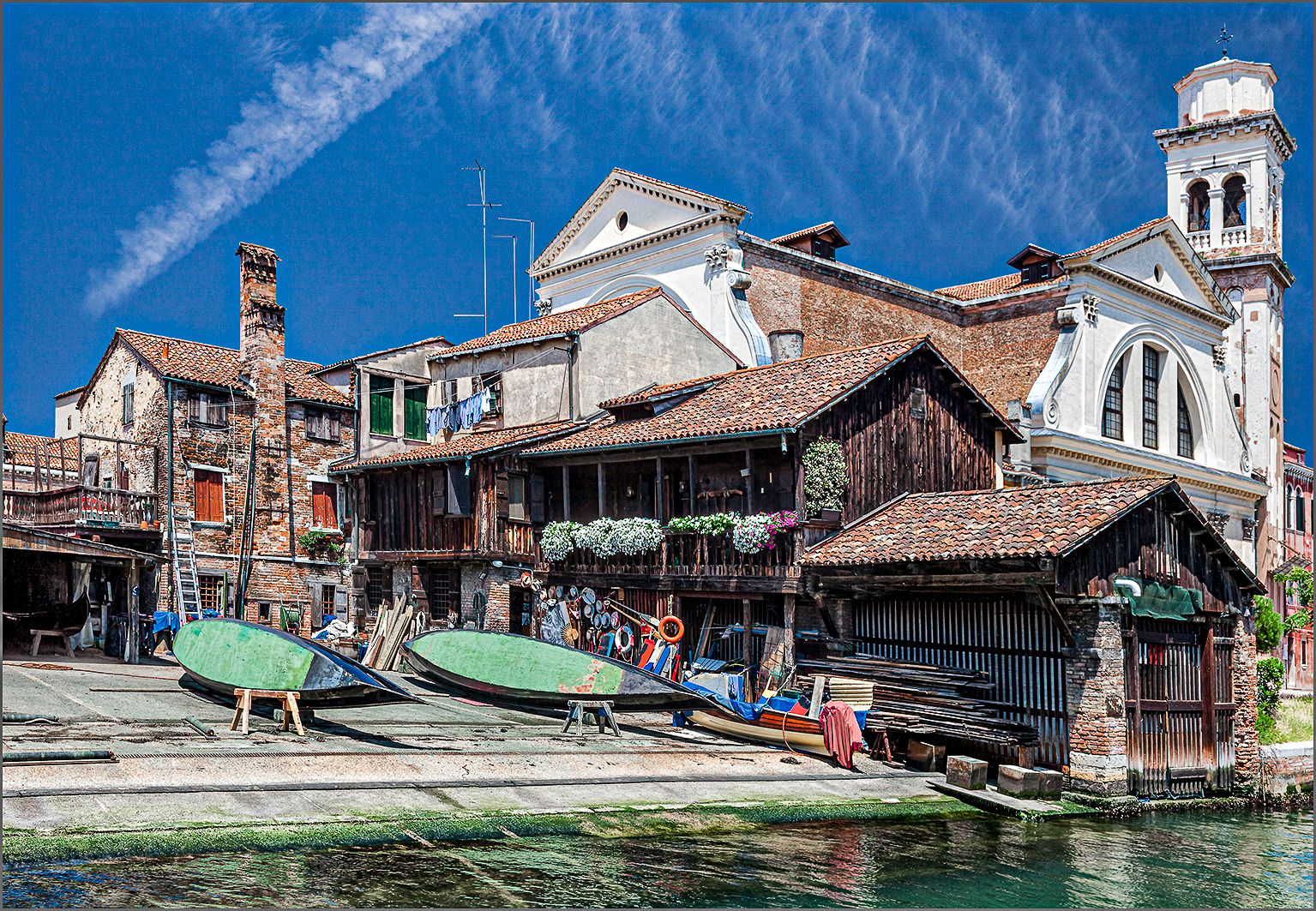 Squero di San Trovaso, Venice, Italy