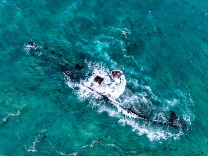 SS Mildura Shipwreck Lighthouse Bay, Exmouth, WA