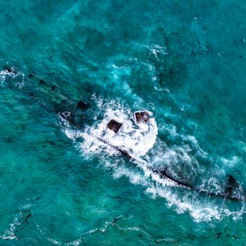 SS Mildura Shipwreck Lighthouse Bay, Exmouth, WA, Australia