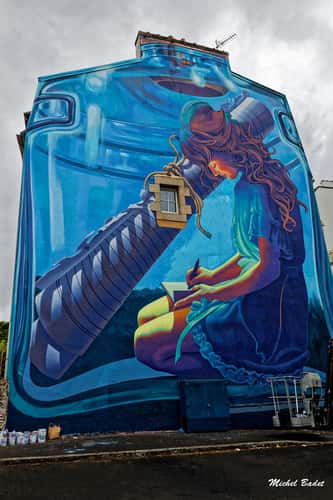 Street art in Morlaix
