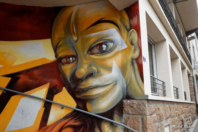 Street art in Morlaix