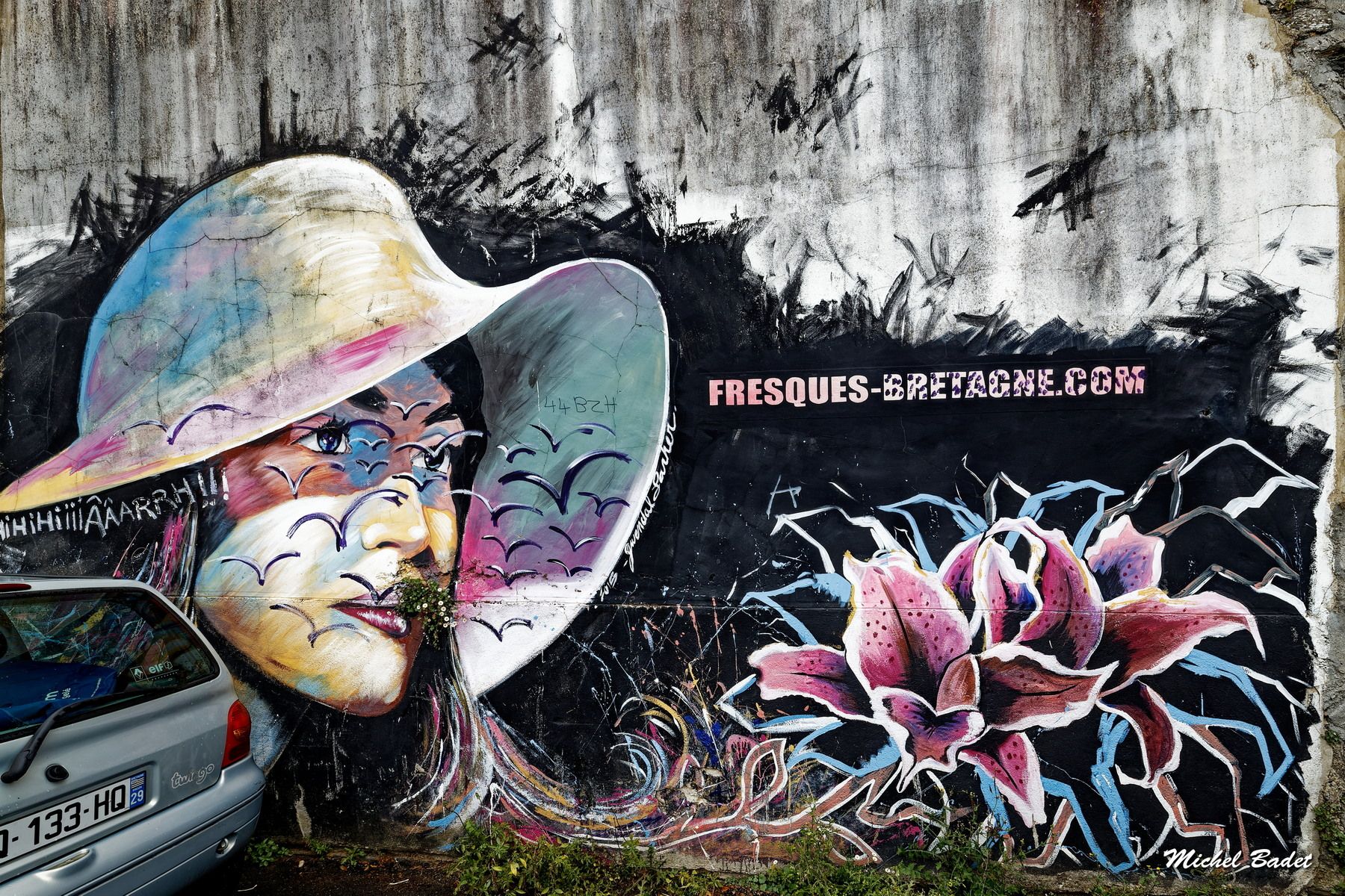 Street art in Morlaix, France