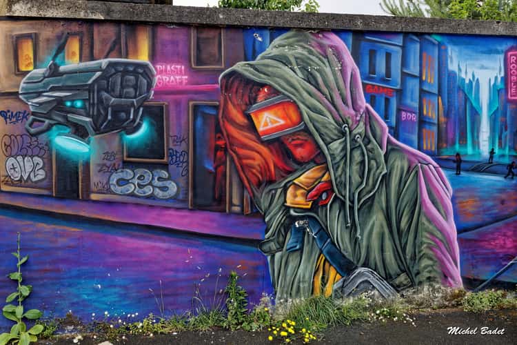 Street art in Morlaix