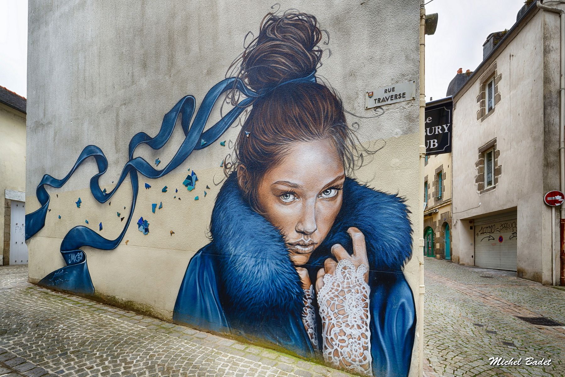Street art in Morlaix, France
