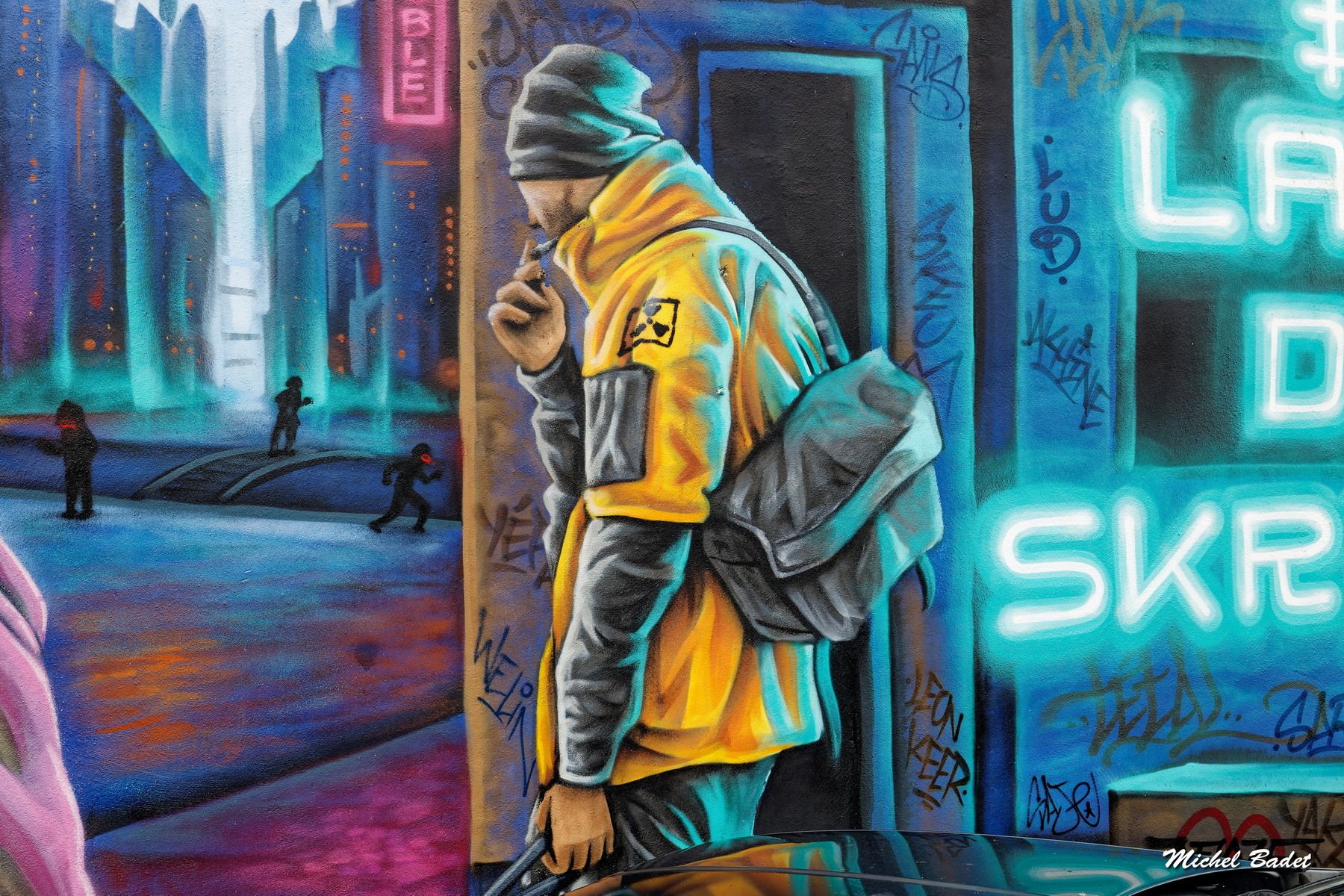 Street art in Morlaix, France