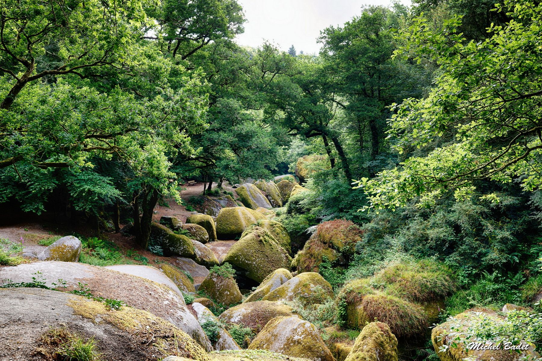 The Devil's Cave in Huelgoat, France