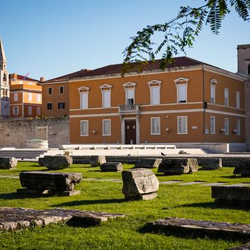 The Roman forum, Zadar, Croatia