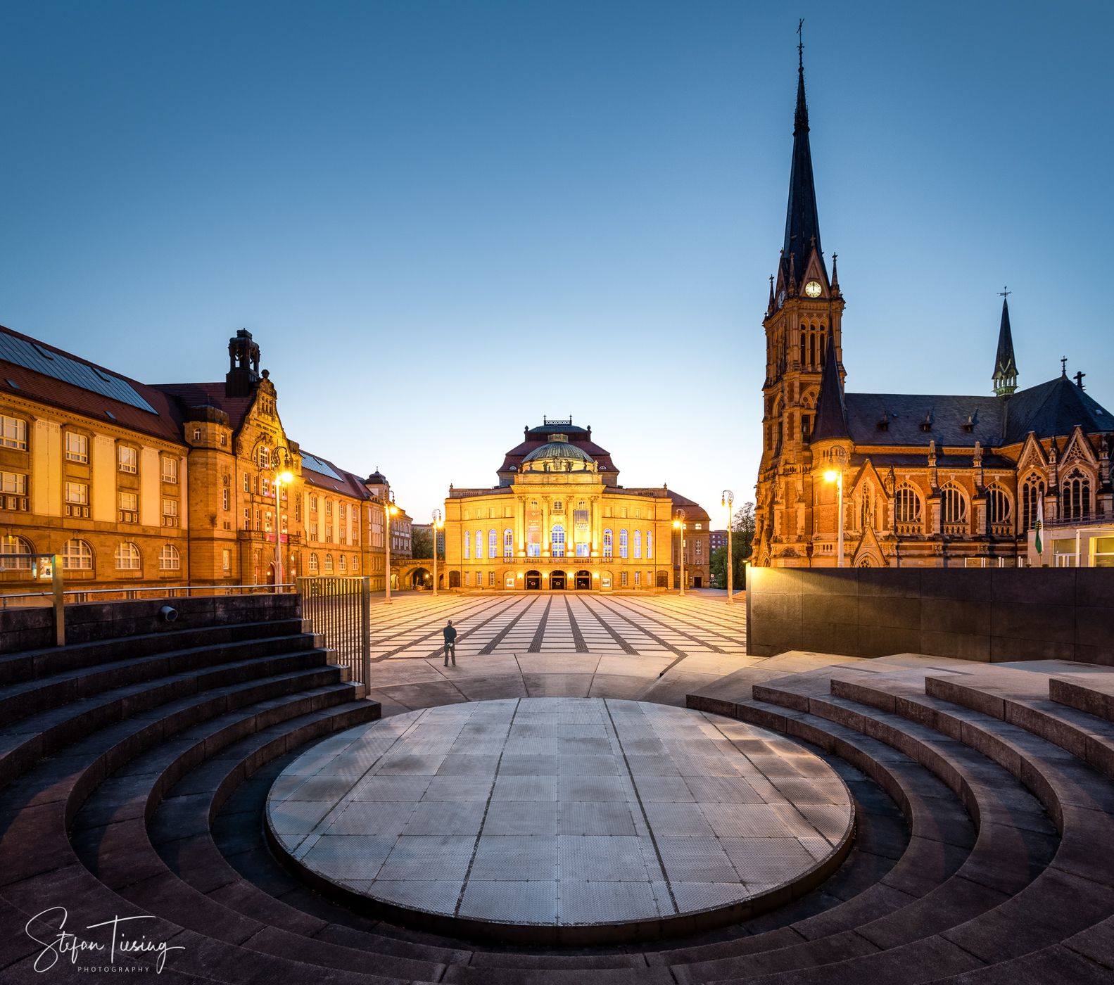Theaterplatz, Chemnitz, Germany