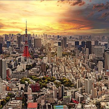 Tokio Cityscape View, Japan