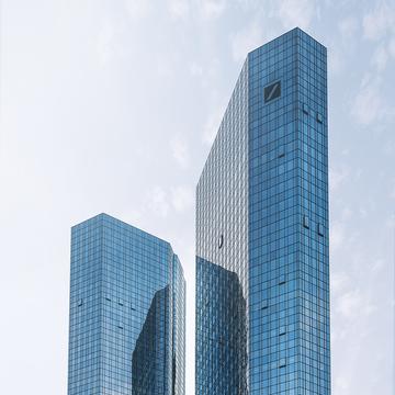 Towers Deutsche Bank Frankfurt, Germany
