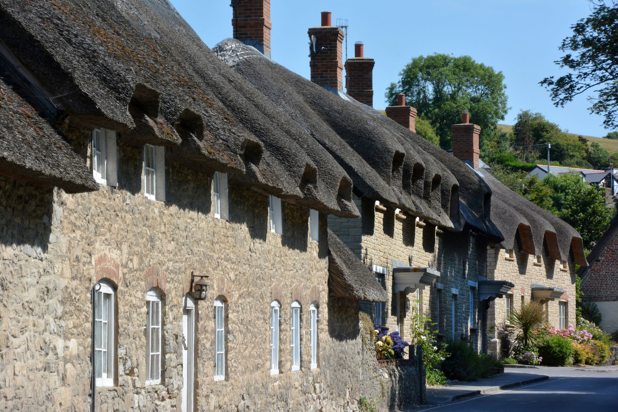 Typicl Houses in Lulworth, United Kingdom