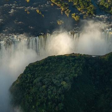 Victoria Falls by Helico, Zambia