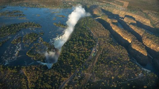 Victoria Falls by Helico