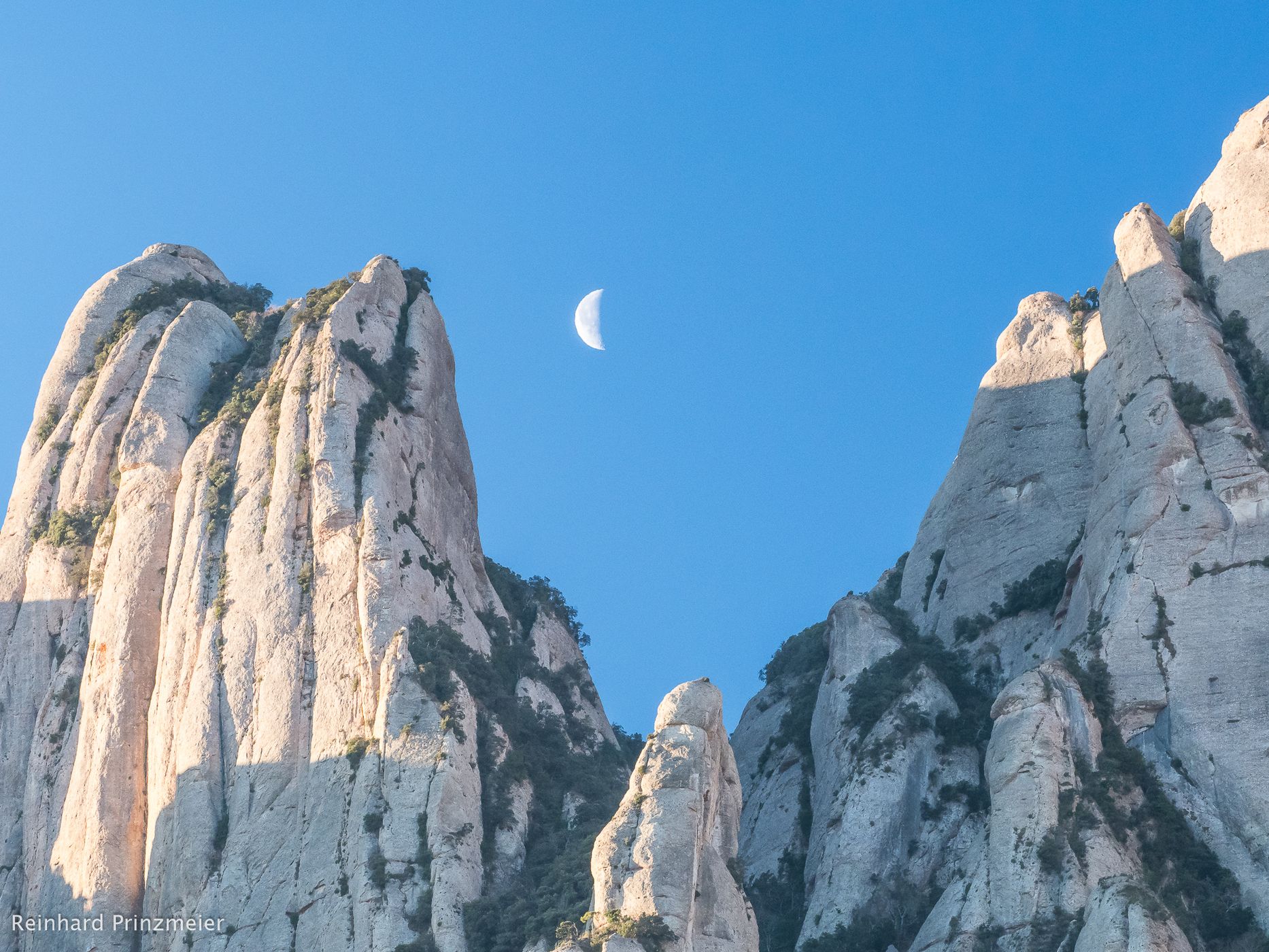 View of Montserrat Rocks, Spain