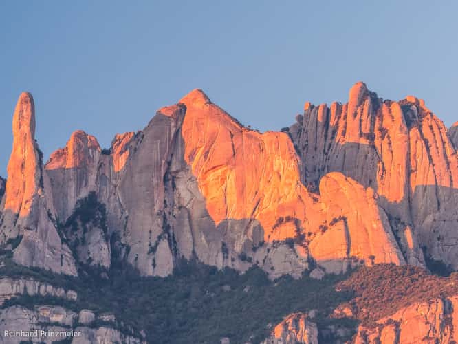View of Montserrat Rocks