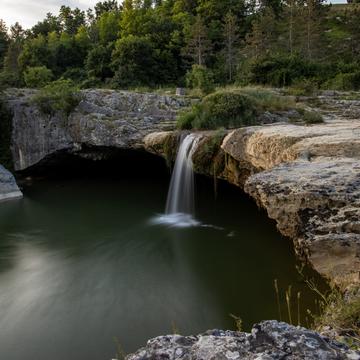 Waterfall at Pazin, Croatia
