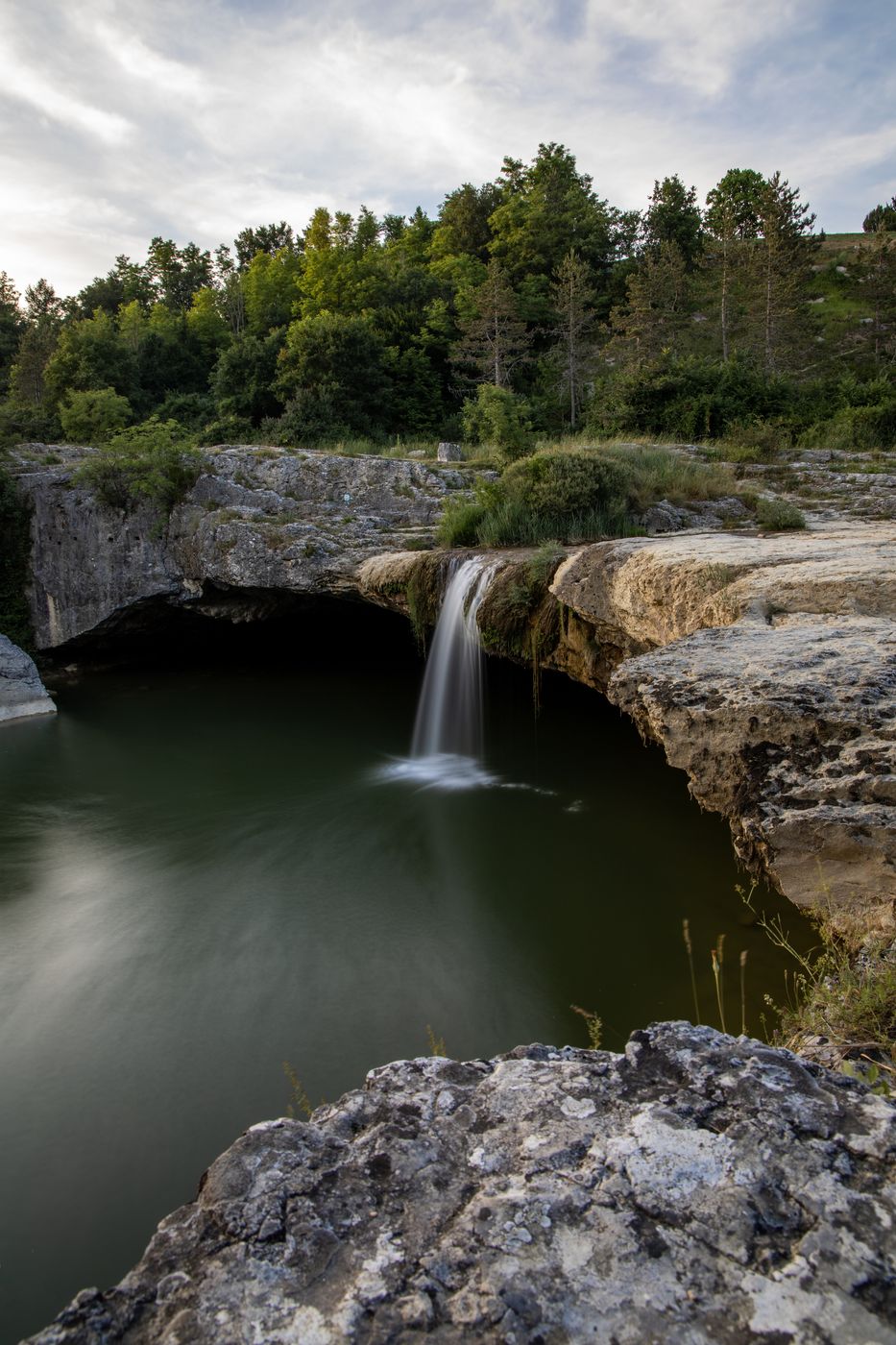 Waterfall at Pazin, Croatia