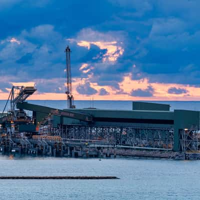 Wharf Sunset  Geraldton, Western Australia, Australia