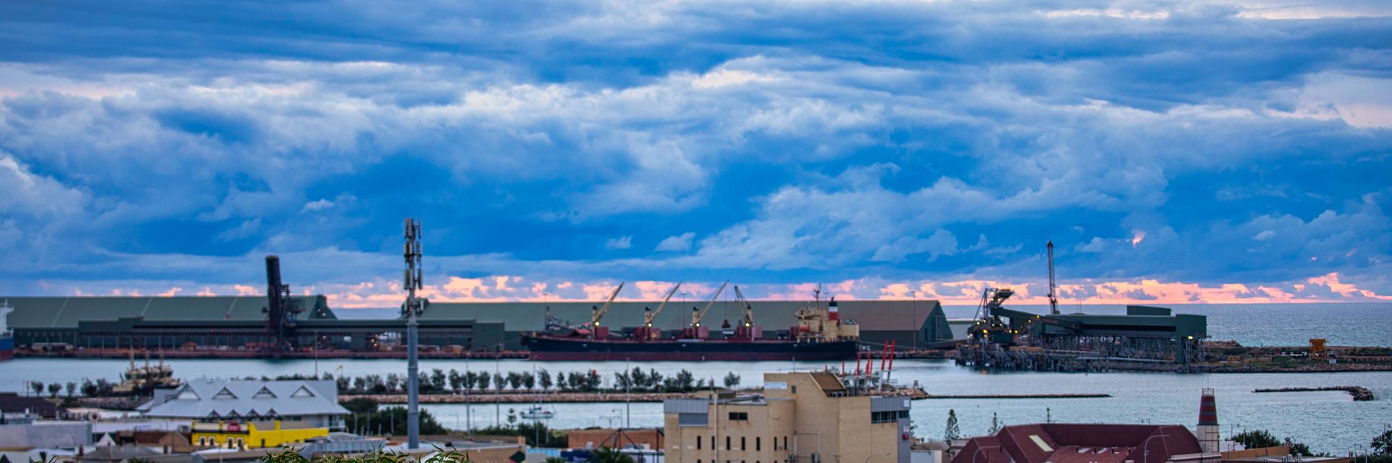 Wharf Sunset  Geraldton, Western Australia, Australia