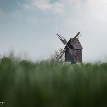 Windmill near Libehna, Germany