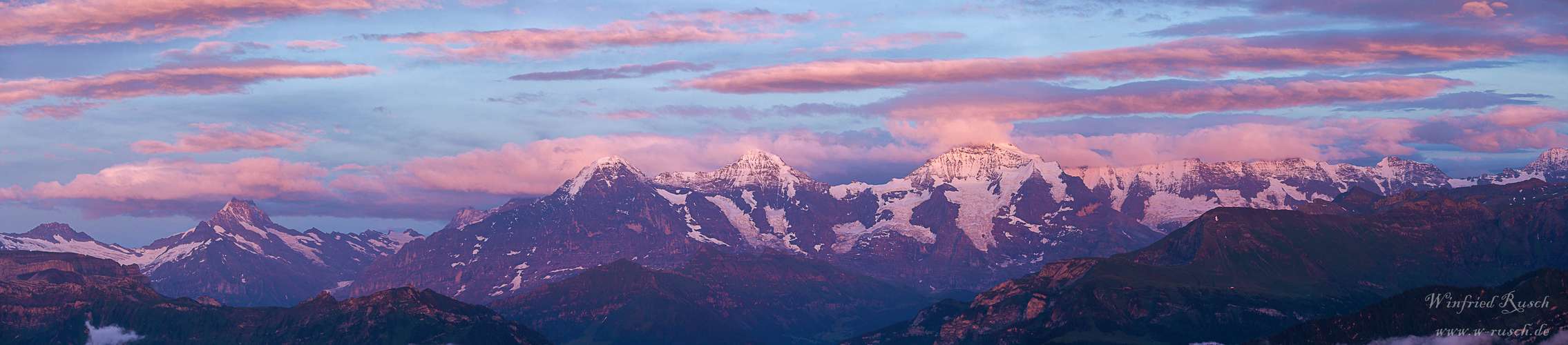Alpenpanorama,Berner Oberland,Beatenberg