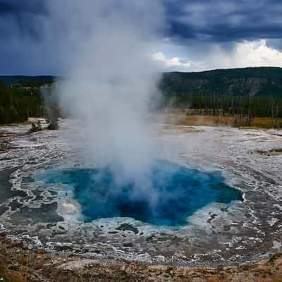 Artemisia Geyser, Yellowstone National Park, USA