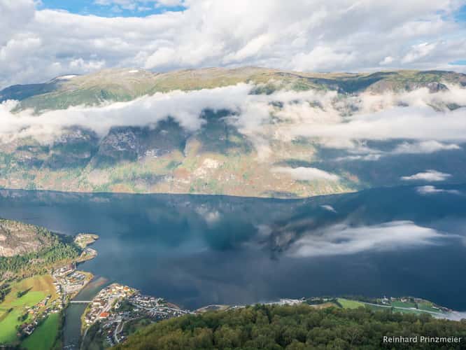 Aurlandsfjord near Aurland
