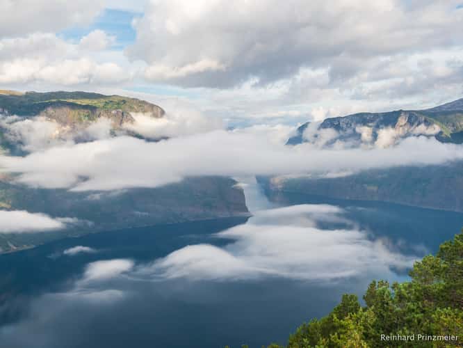 Aurlandsfjord near Aurland