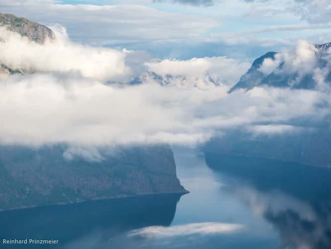 Aurlandsfjord near Aurland
