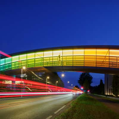 Brillux bridge, Münster, Germany