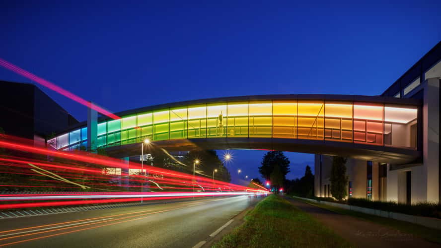 Brillux bridge, Münster