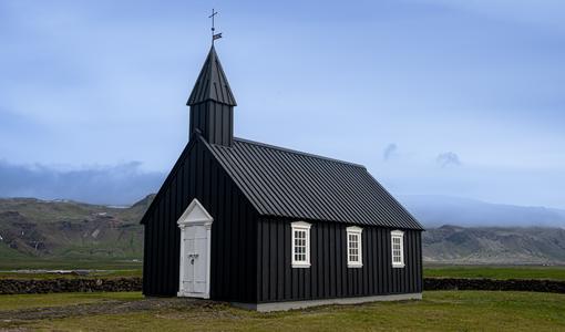 Budakirkja black church