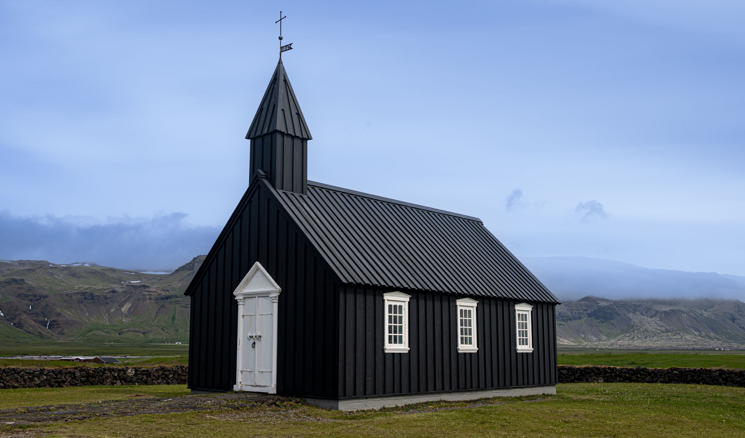 Búðakirkja, The Church at Búðir, Snaefellsnes, Iceland