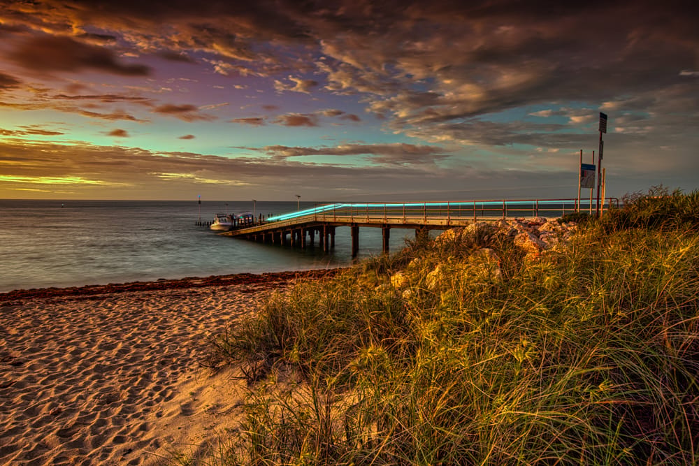 Bundegi Beach boat ramp, Exmouth, Western Australia, Australia