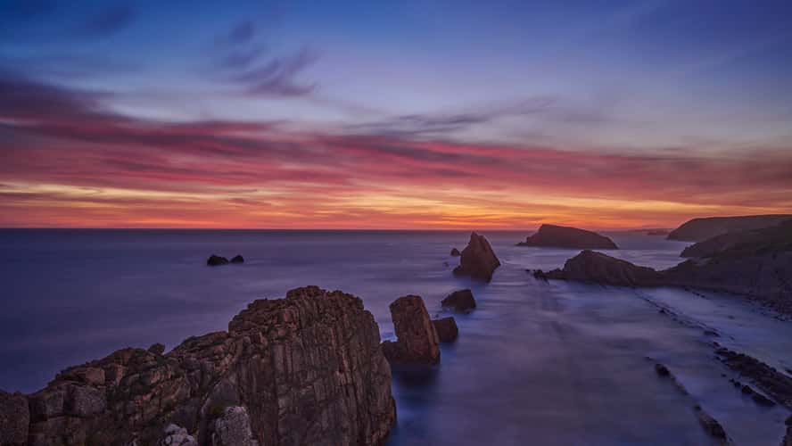 Cantabria, Playa La Arnia