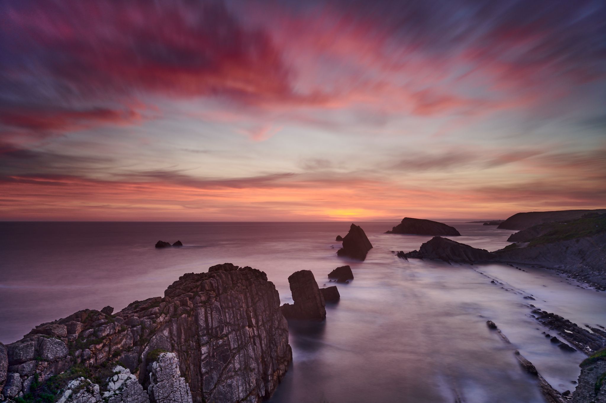 Cantabria, Playa La Arnia, Spain