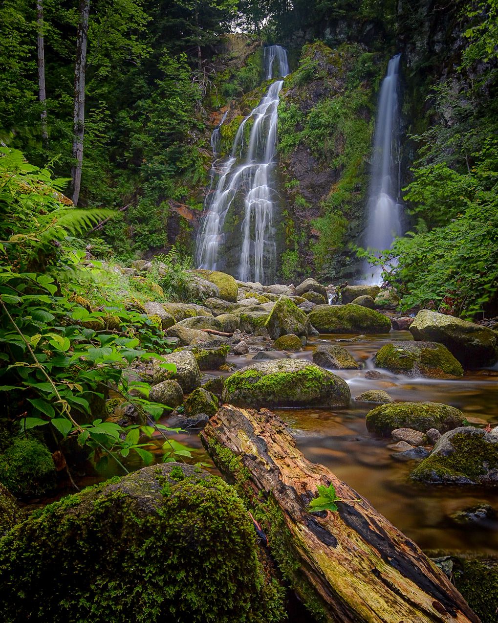 Cascade de Heidenbad, France