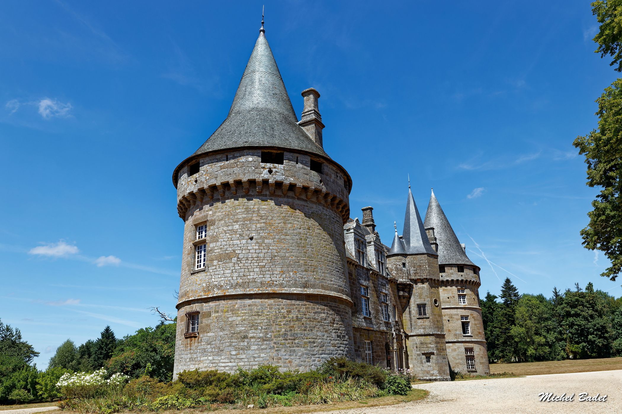 Castle of Bonnefontaine, France