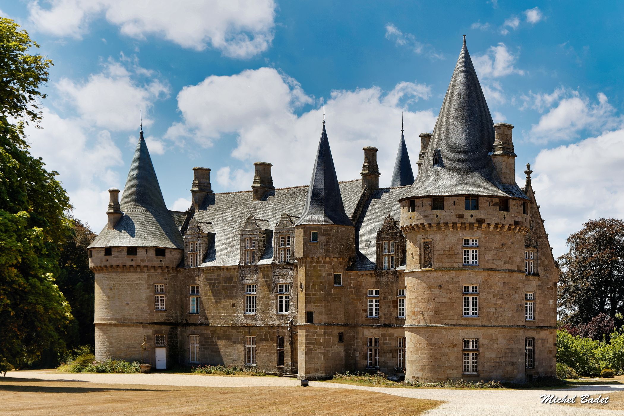 Castle of Bonnefontaine, France