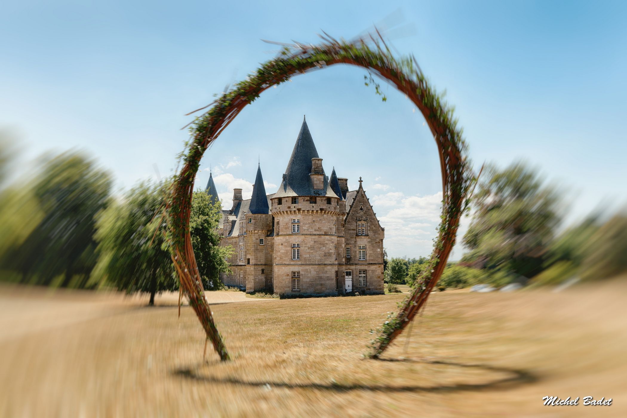 Castle of Bonnefontaine, France