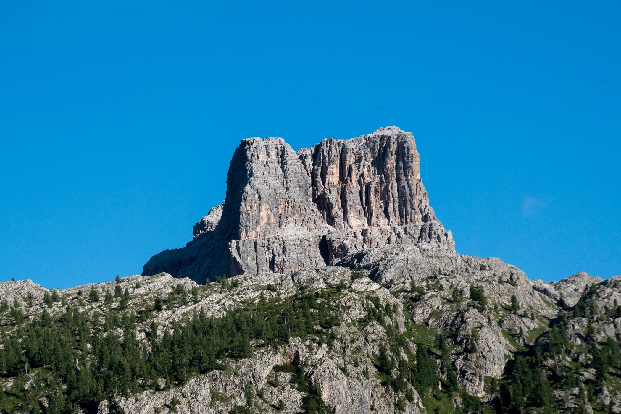 Cinque Torri from the Road, Italy